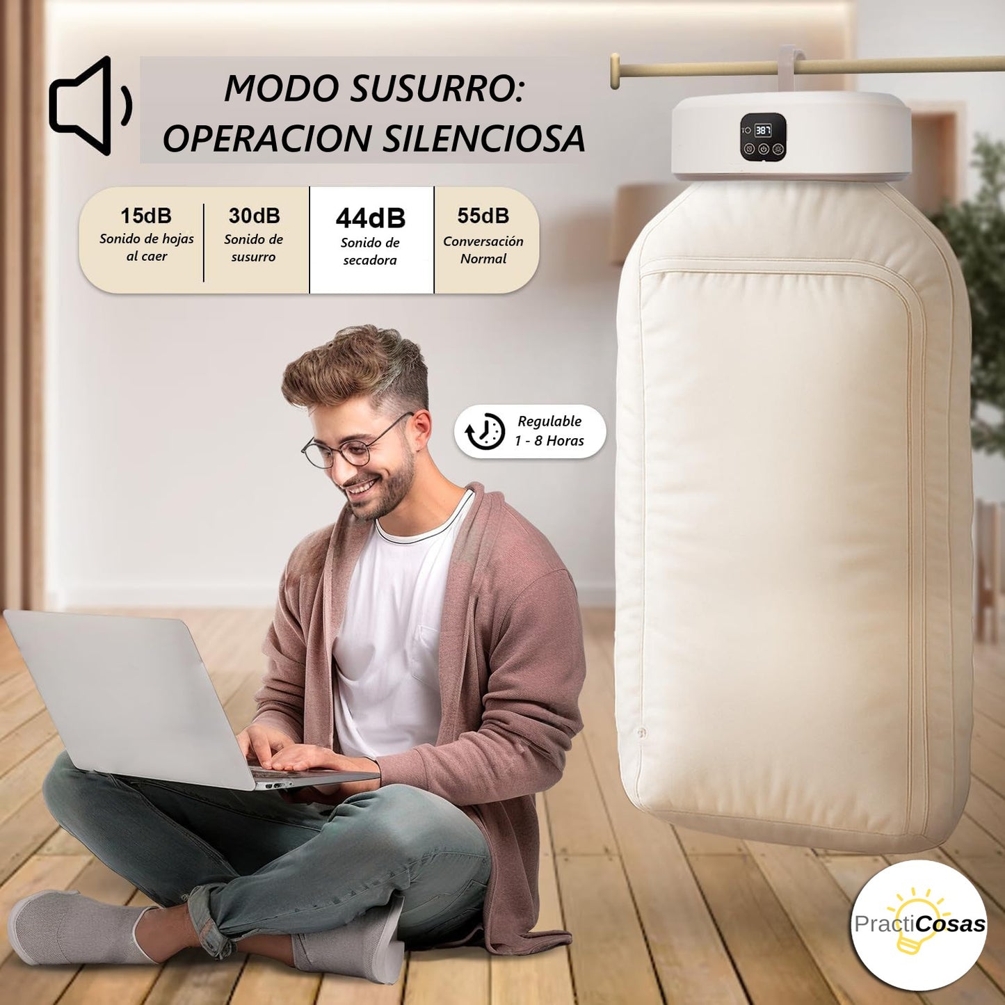 Secador de ropa portatil - CompactDry