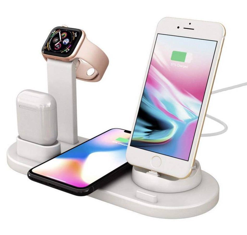 NUEVA ESTACIÓN DE CARGA PARA CELULAR, RELOJ Y