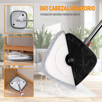 NUEVA MOPA TRAPEADORA GIRATORIA 360 GRADOS CO